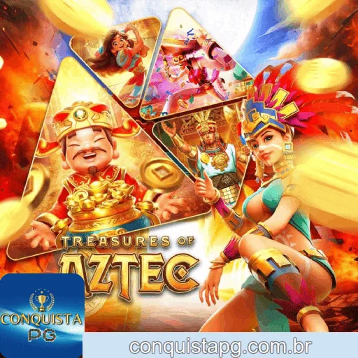 Imagem promovendo bônus ConquistaPG com recompensas imperdíveis.